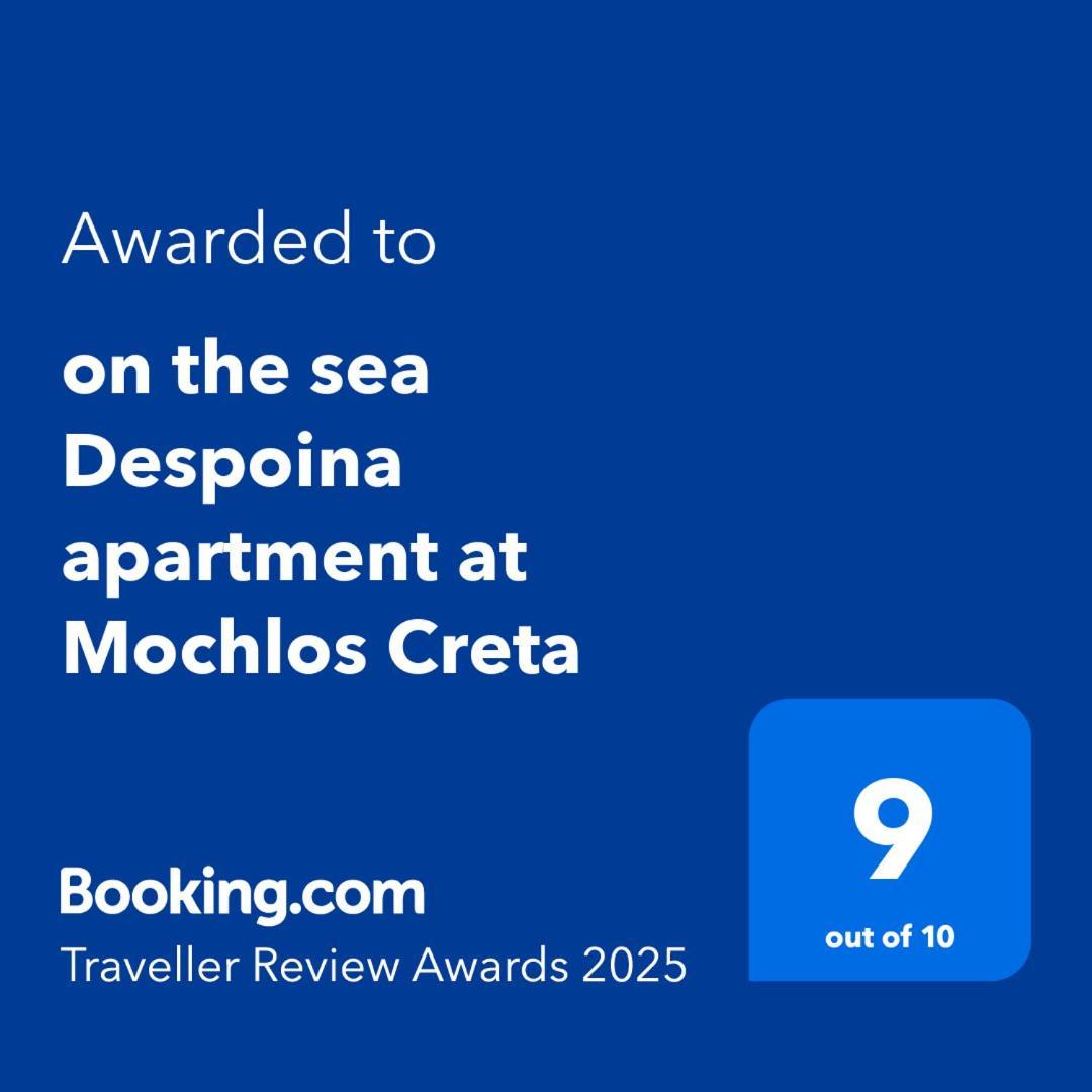 On The Sea Despoina Apartment At Mochlos Creta Экстерьер фото